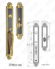 High Security Zinc Alloy Outside Villa Door Handle Door thickness Standard 38-55mm (ZT9815-HG)