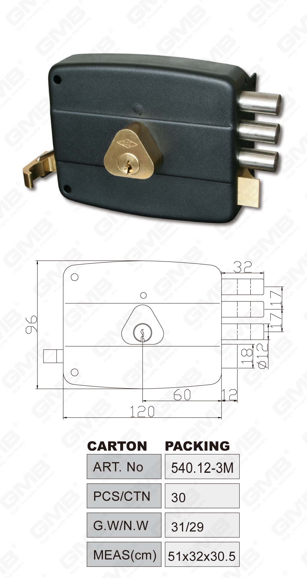 05 Rim Lock_540.12-3M-12