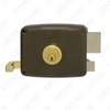 Security Nigh Latch Lock Steel Deadbolt key hole Zamak Pull Rod Deadbolt Rim Lock Rim Cylinder Lock (1494-100/120/140)