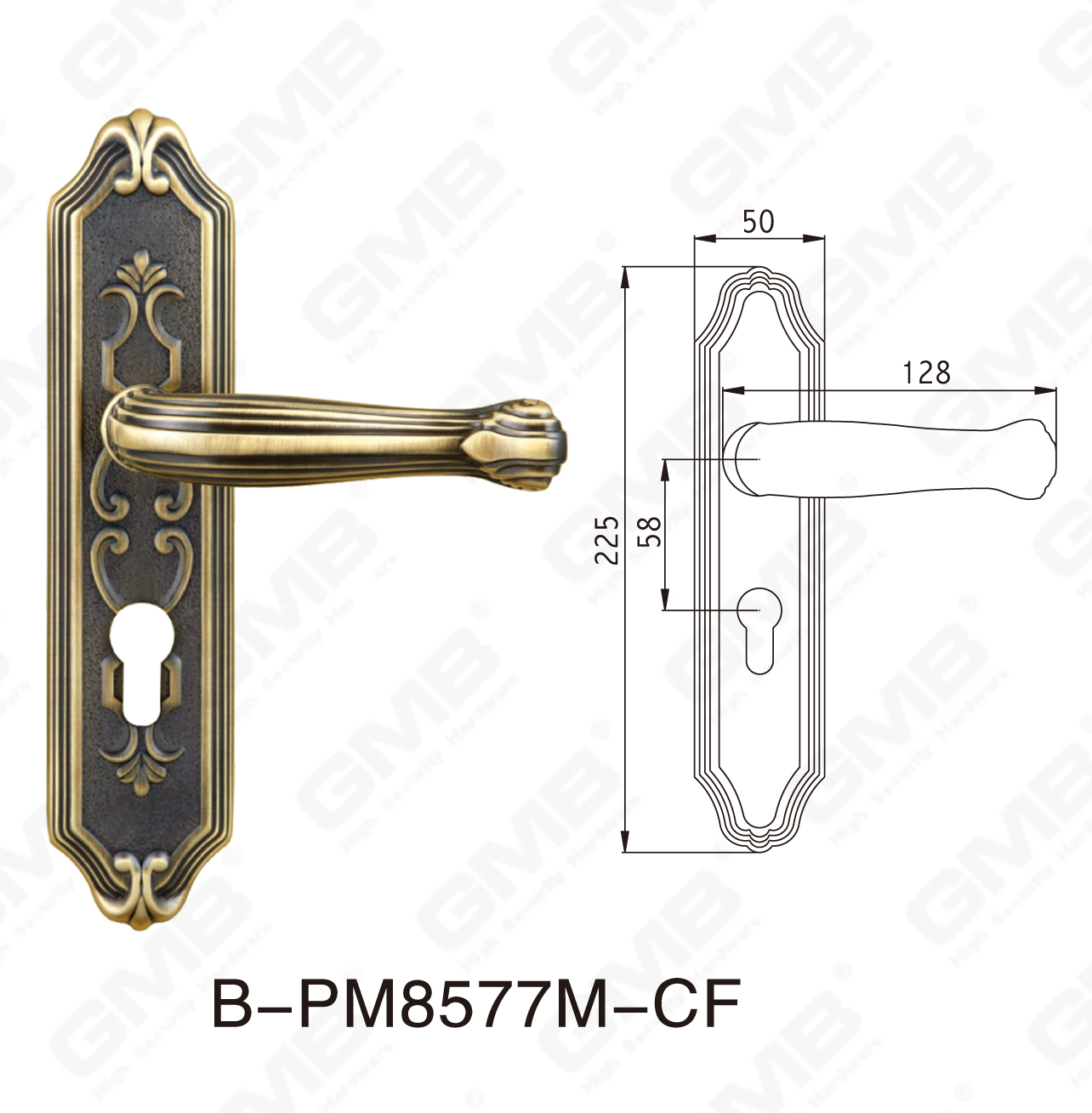 06 Brass Handle_B-PM8577M-CF-44