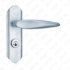 Oxygenate Aluminium Door Handle on Plate Plate Door Handle (G376-G57)