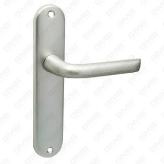 Oxygenate Aluminium Door Handle on Plate Plate Door Handle (8033)