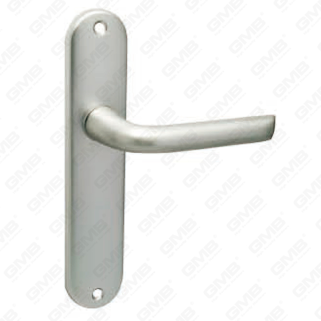 Oxygenate Aluminium Door Handle on Plate Plate Door Handle (8033)