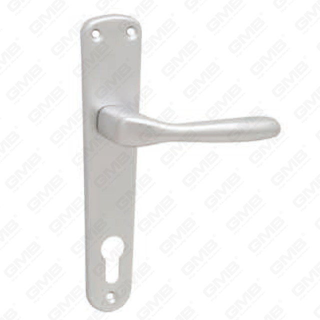 Oxygenate Aluminium Door Handle on Plate Plate Door Handle (90205)