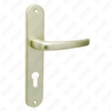 Oxygenate Aluminium Door Handle on Plate Plate Door Handle (8806)
