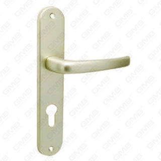 Oxygenate Aluminium Door Handle on Plate Plate Door Handle (8806)