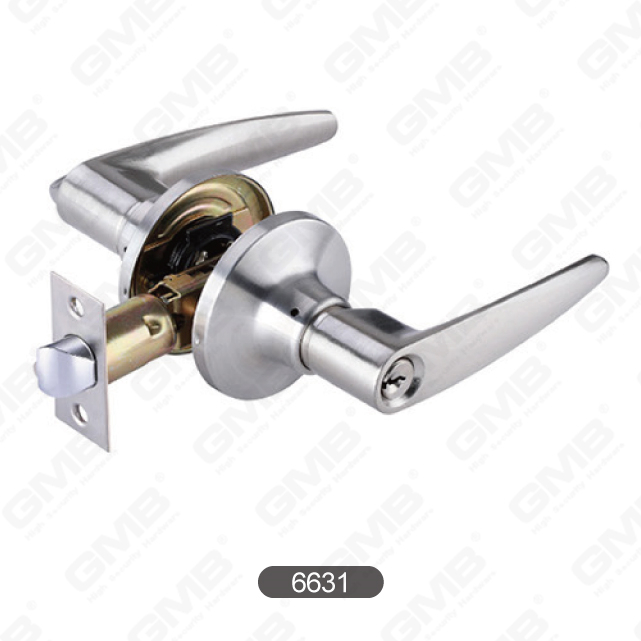 Tubular Door Handle Lock Lever Lock [6631]