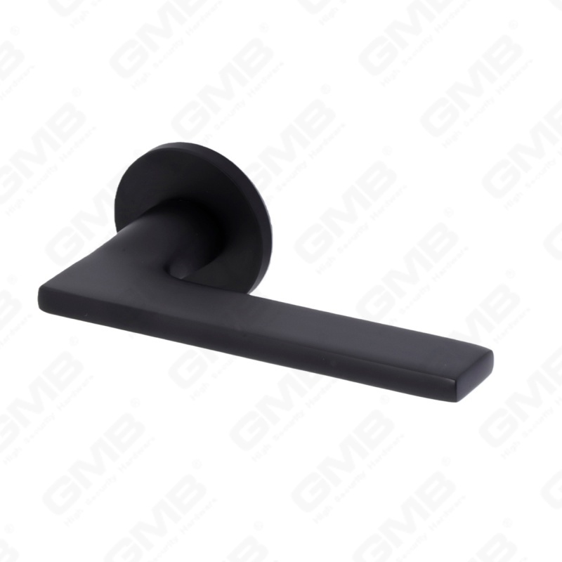 New Modern House Decoration Aluminum Door Handle on Round Rosette