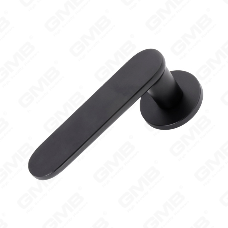 New Modern House Decoration Aluminum Door Handle on Round Rosette