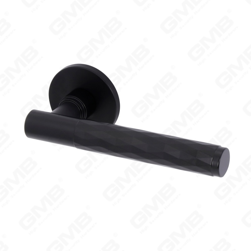 New Modern House Decoration Aluminum Door Handle on Round Rosette