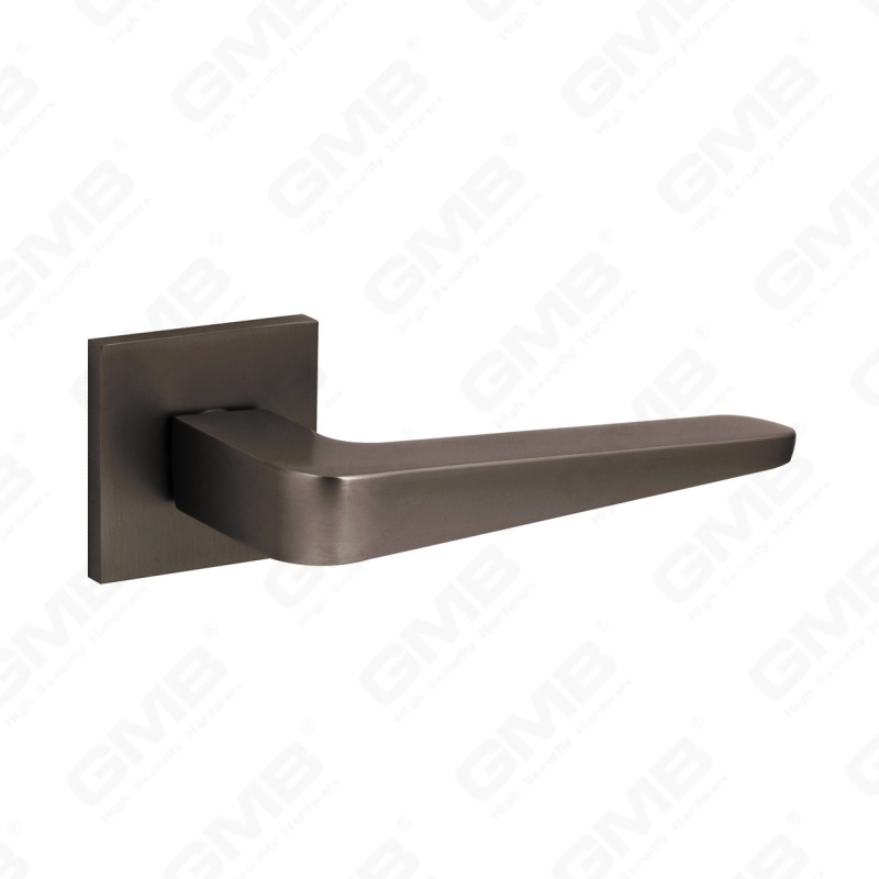 New Modern House Decoration Aluminum Door Handle on Round Rosette