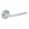 New Modern House Decoration Aluminum Door Handle on Round Rosette