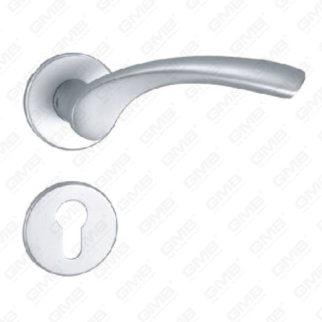 Oxygenate Aluminium Door Handle on Plate Plate Door Handle (GF806-G76)