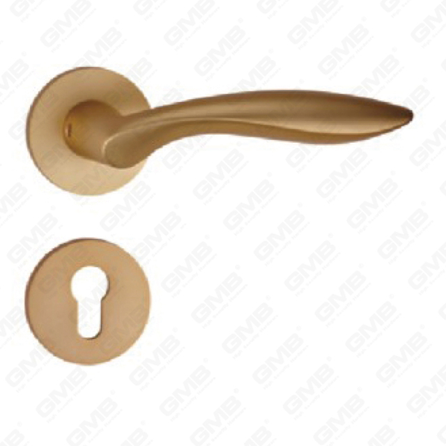 Oxygenate Aluminium Door Handle on Plate Plate Door Handle (GF806-G77-J)