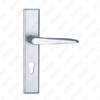 Oxygenate Aluminium Door Handle on Plate Plate Door Handle (G505-G55)
