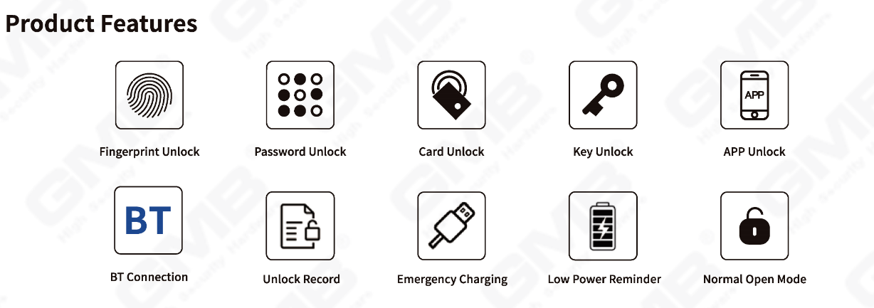 EXTERIOR SMART DOOR LOCK (922)