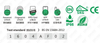 High Security Multi-Unlocking Ways IP66 Fingerprint Password Keyless Wifi Digital Adjustable Modular Profile Tuya/TT APP Smart Electronic Door Lock Cylinder (5D01)