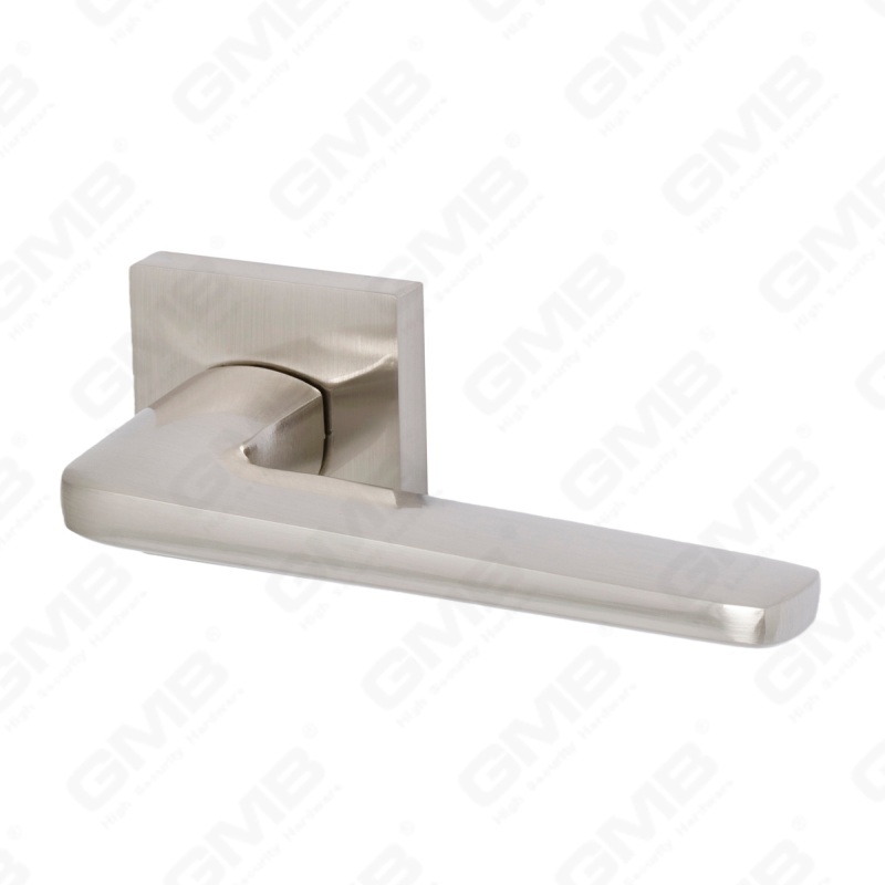 New Modern House Decoration Aluminum Door Handle on Round Rosette