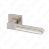 New Modern House Decoration Aluminum Door Handle on Round Rosette