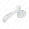 New Modern House Decoration Aluminum Door Handle on Round Rosette