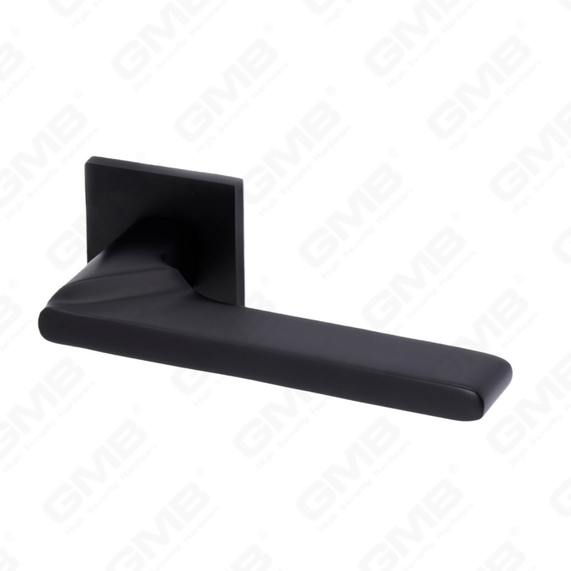 New Modern House Decoration Aluminum Door Handle on Round Rosette