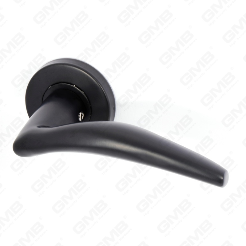 High Quality BS En1906 Grade 4 SUS304 Stainless Steel Entry Round Rose Interior Door Lever Handle (LHT034)