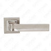 New Modern House Decoration Aluminum Door Handle on Round Rosette