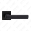 New Modern House Decoration Aluminum Door Handle on Round Rosette