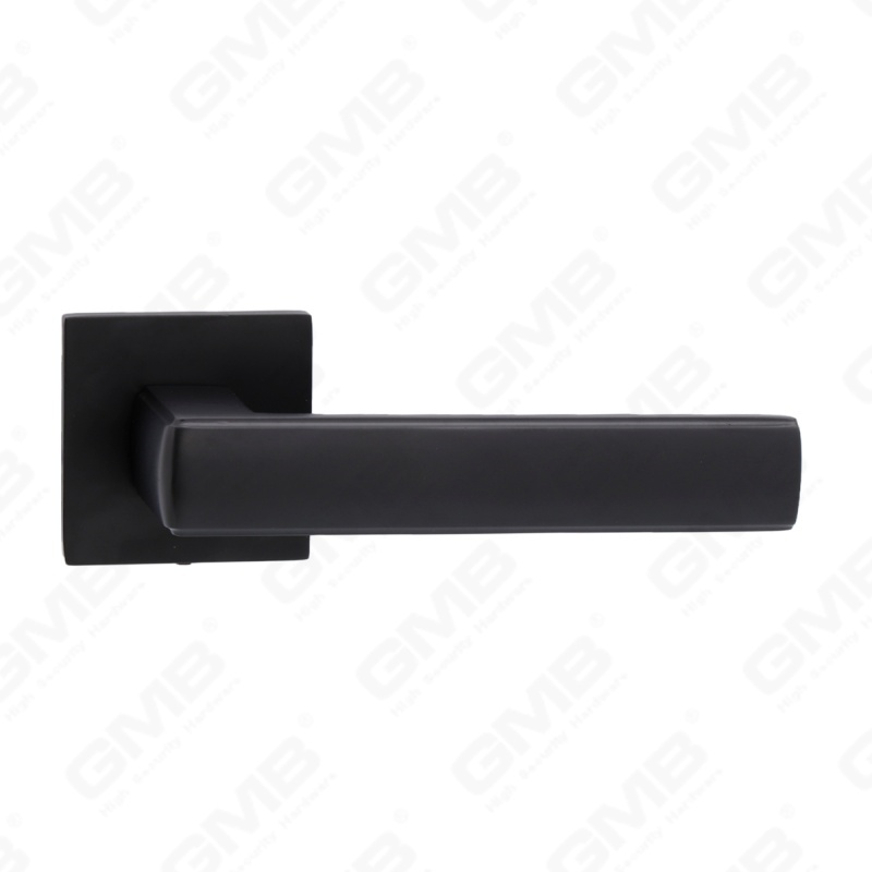New Modern House Decoration Aluminum Door Handle on Round Rosette