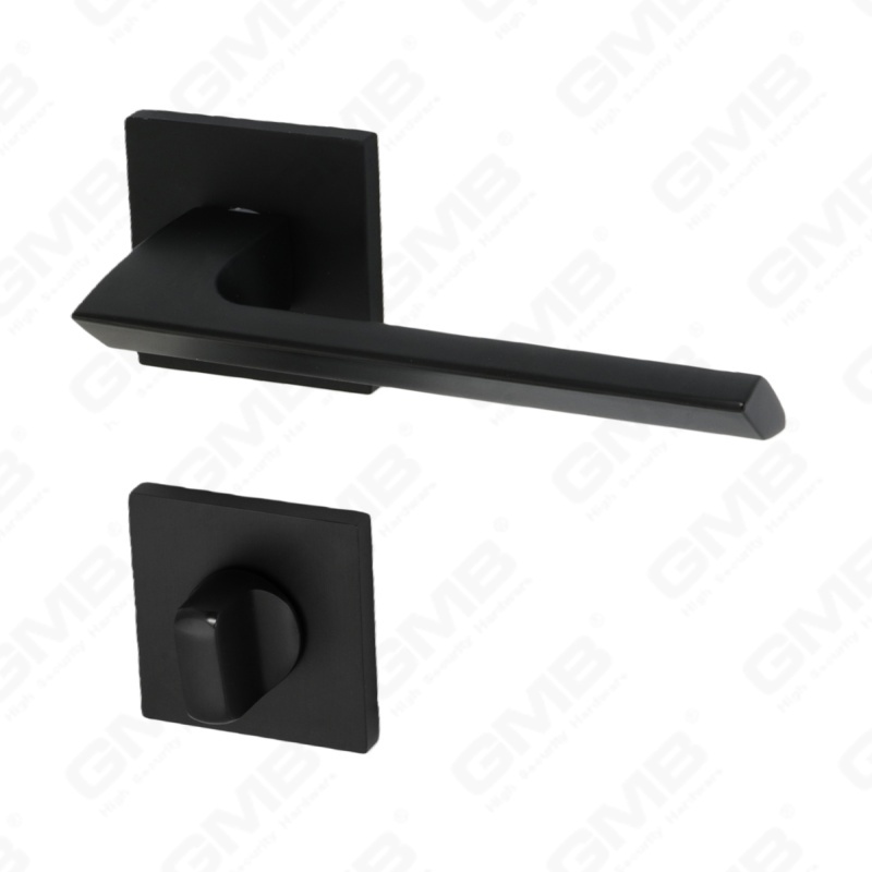 New Modern House Decoration Aluminum Door Handle on Round Rosette