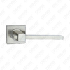 High Quality #304 Stainless Steel Door Handle Round Rose Lever Handle (SH97-SYY43-SS)