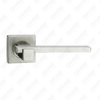 High Quality #304 Stainless Steel Door Handle Round Rose Lever Handle (SH97-SYY44-SS)