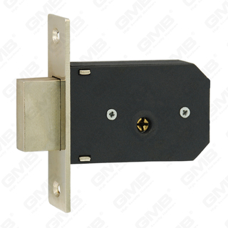 High Security Mortise Door lock Steel deadbolt cross key hole Lock Body (900AF)