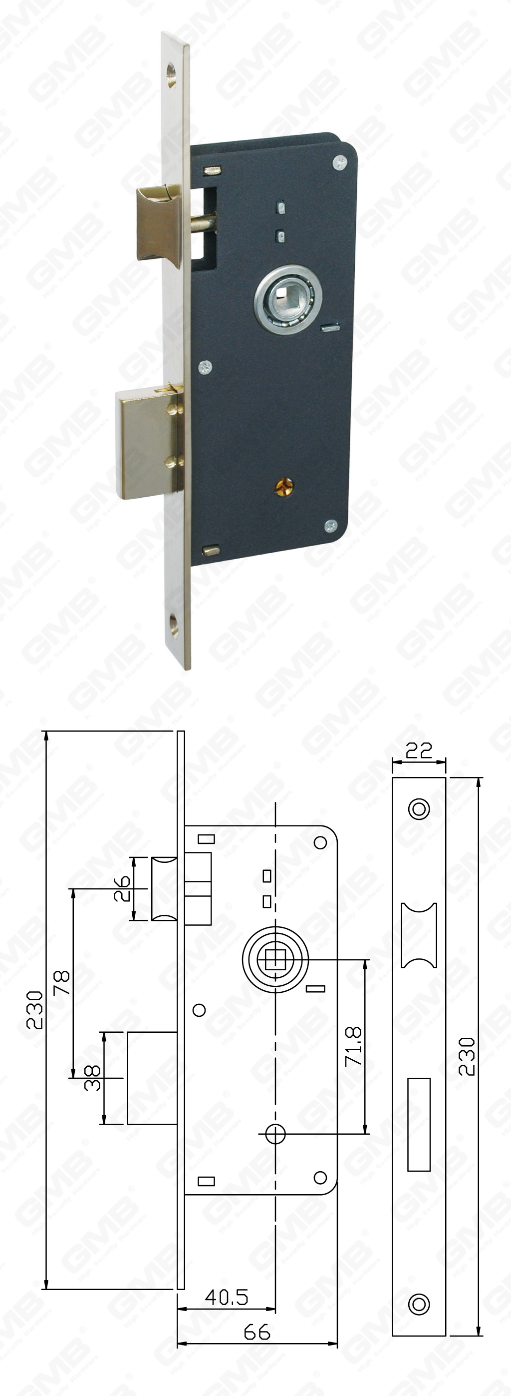 02 Mortise Lock第五部分_N7010BK-52