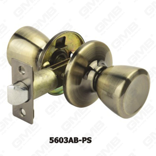  High Security ANSI Standard Tubular Knob Lock Series Radius Drive Spindle Tubular Knob (5603AB-PS)