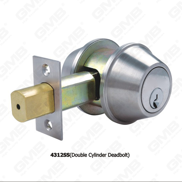 ANSI Grade 2 Heavy Duty Commercial Deadbolt Double Cylinder Deadbolt (4312SS)