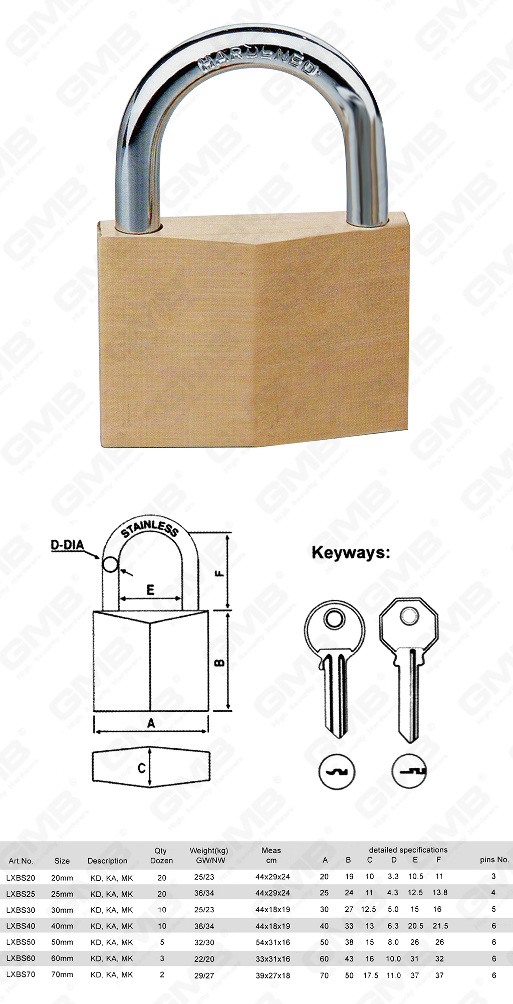挂锁网站图3_【500】RHOMBIC BRASS PADLOCK-54
