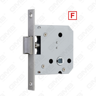 High Security Stainless Steel Mortise Door WC hole Lock Body For wooden or steel doors(55ZL)