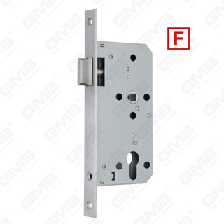 High Security Stainless Steel Mortise Door cylinder hole Lock Body Optional for rebated or non-rebated doors (72ZL Series)