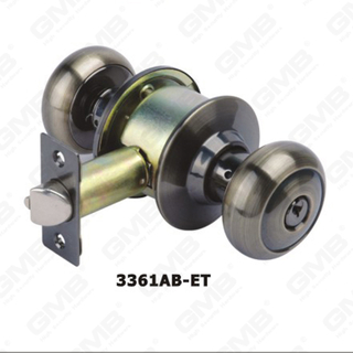 Modern Style great strength and durabillity ANSI Standard Cylindrical Knob Lock Series (3361AB-ET)