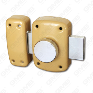 Security Nigh Latch Lock Steel Deadbolt turn knob Deadbolt Rim Lock Rim Cylinder Lock (658)