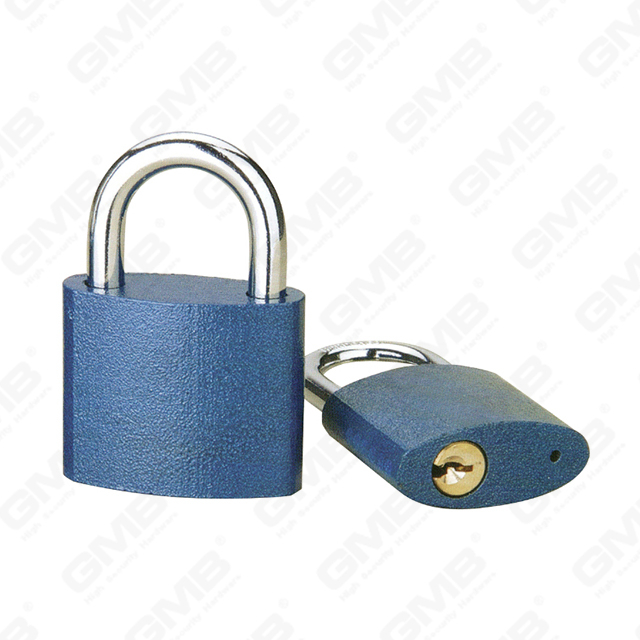 Brass cylinder and brass locking Decentered Iron Padlock (086)
