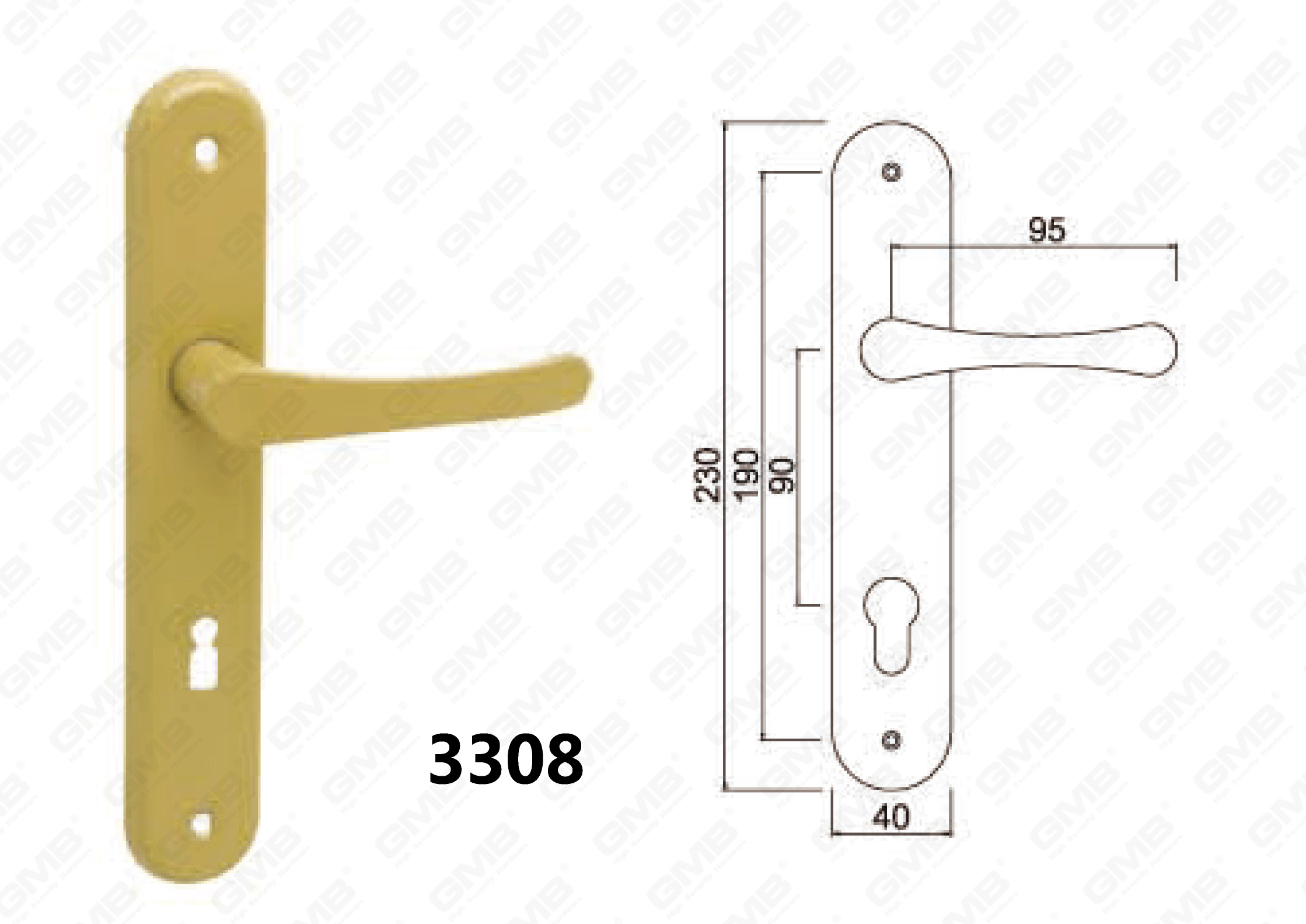 Door Handle Pull Wooden Door