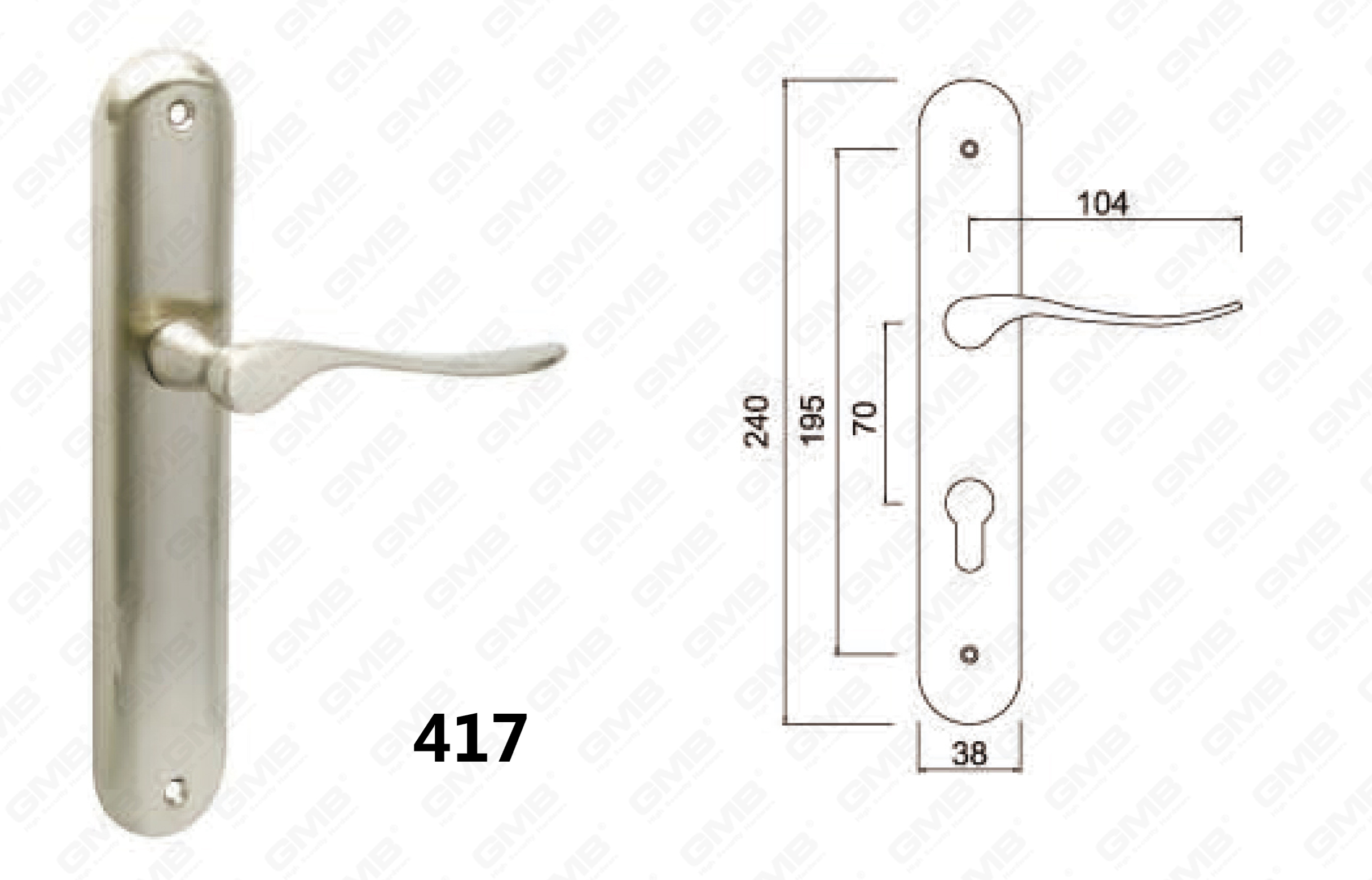 Door Hardware Handle