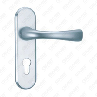 Oxygenate Aluminium Door Handle on Plate Plate Door Handle (G392-G86)