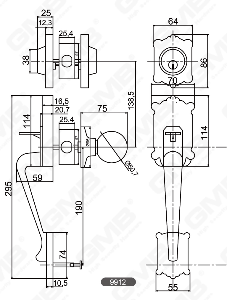 01 Grip Handle Lock Series-06