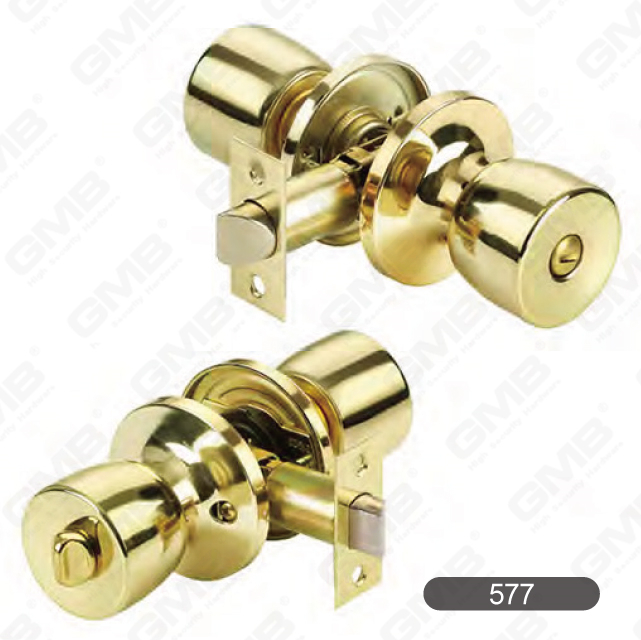 Stainless Steel Tubular Knob Lockset Door Lock Ball Knob [577]