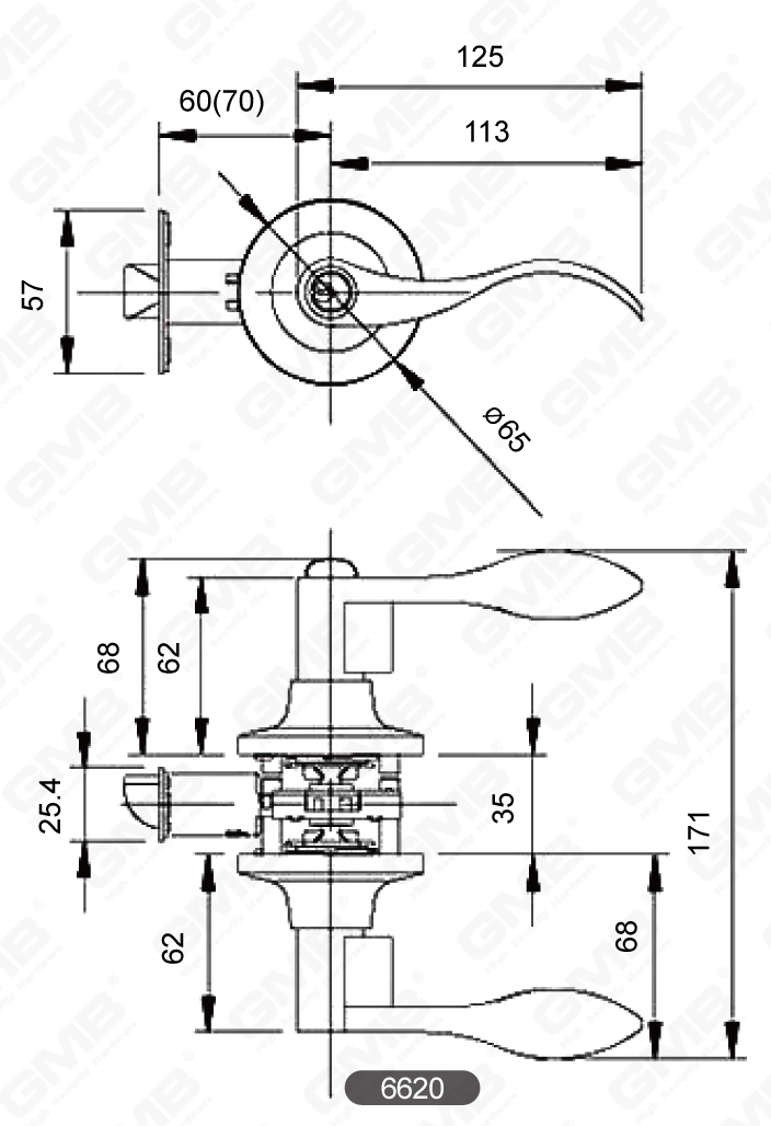 03 Tubular Lever Lock Series-30