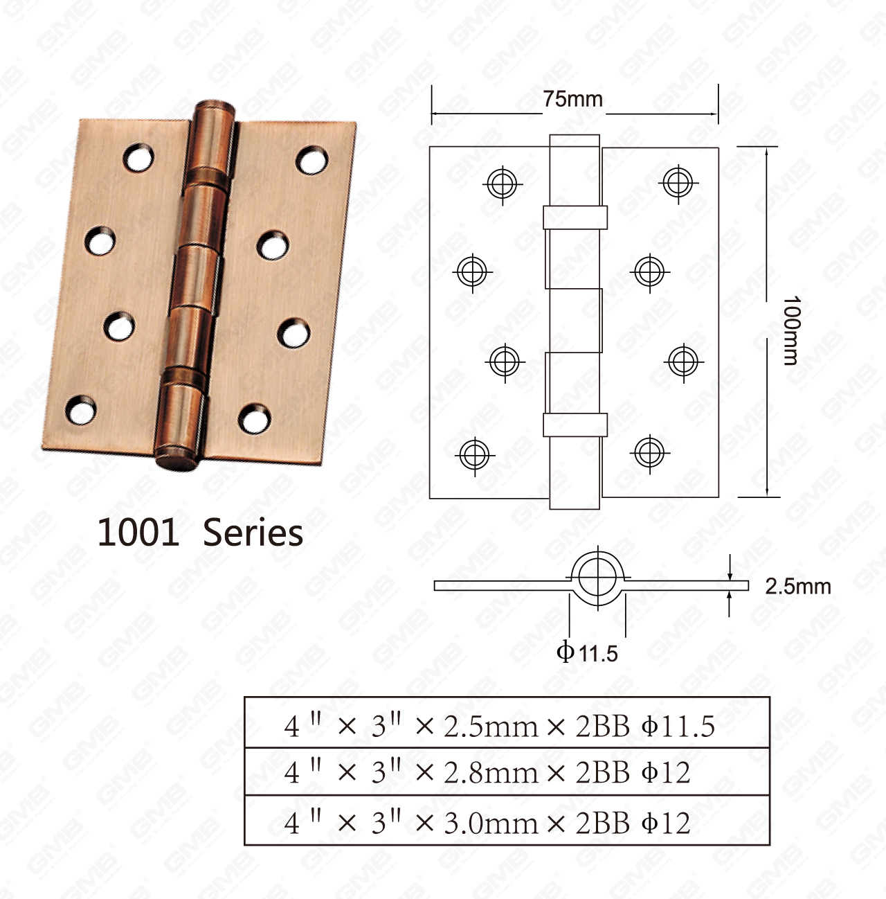 Steel Hinge Series_1001-04