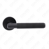 New Modern House Decoration Aluminum Door Handle on Round Rosette